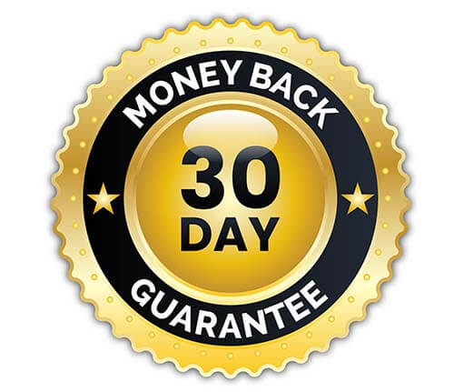 30 Days money back guarantee seal